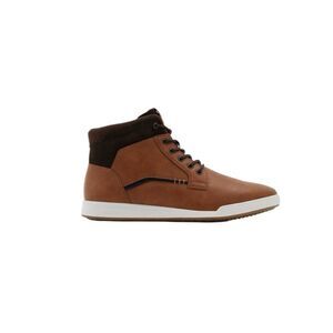 Aldo Brown Cognac High Top Sneakers Size 9.5
